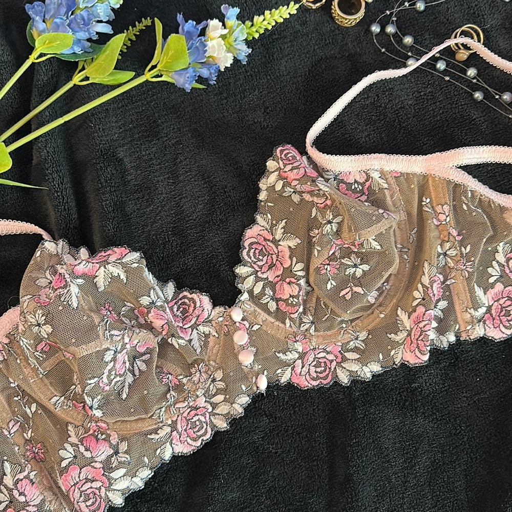 For love and lemons berry scoop bra